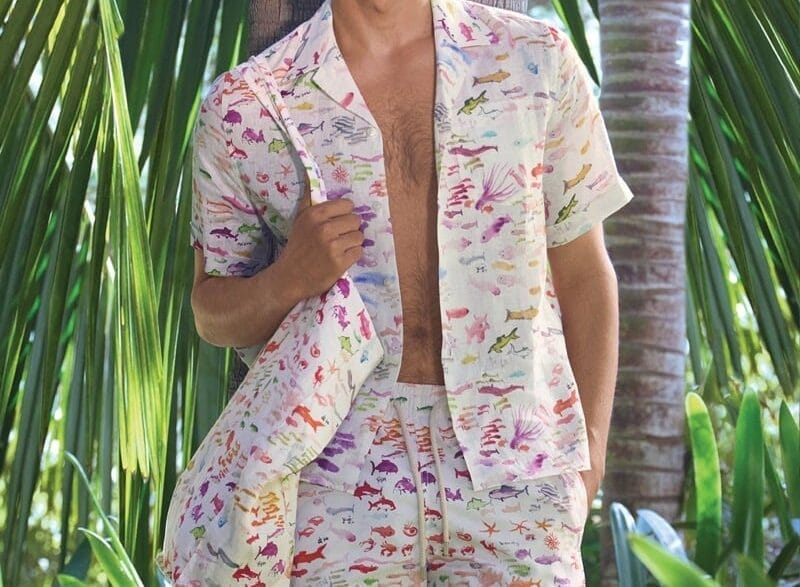 Akbar Shamji and Ana Beatriz in Americana Manhasset’s S/S 2026 lookbook.
