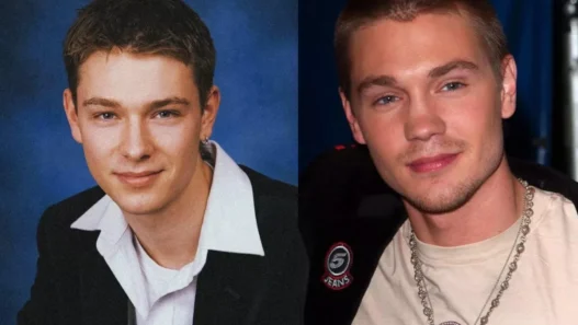 Chad Michael Murray’s unrecognizable teenage yearbook photo.