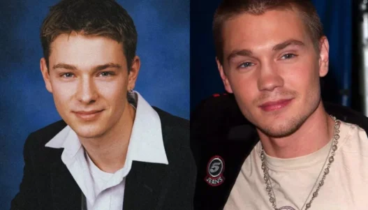 Chad Michael Murray’s unrecognizable teenage yearbook photo.