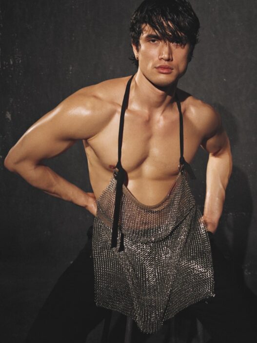 Actor Charles Melton photographed by Charlie Denis for i‑D’s new digital cover.