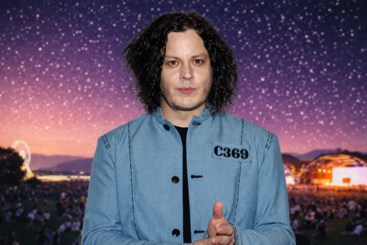 Jack White surprise performer at Coachella 2026 Week One set times with festival crowd and stage at sunset