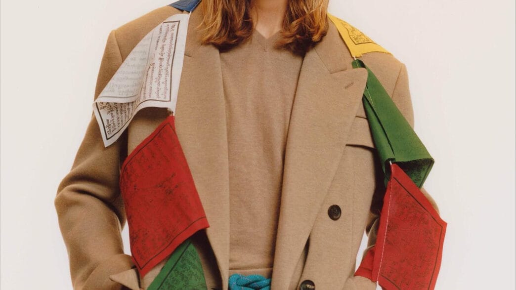 Mark Karpes and Fallou Tandine in the “Mode 2” editorial for Harper’s Bazaar Homme France.