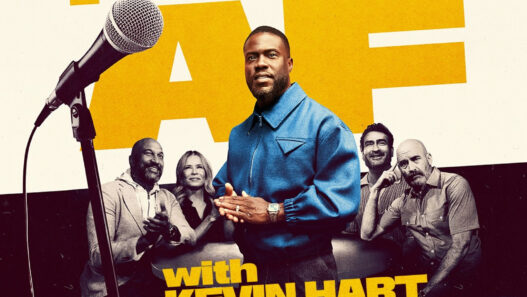 Kevin Hart hosting the Funny AF comedy competition.