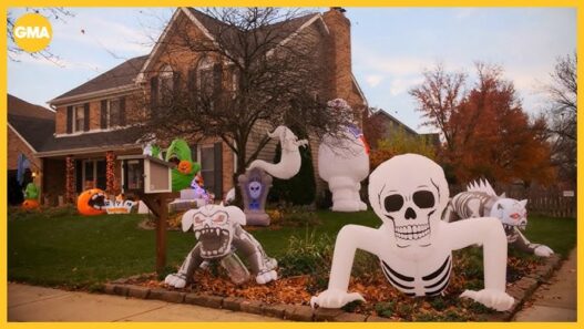 Home Depot unveils its early “Halfway to Halloween” collection featuring upgraded Skelly figures.