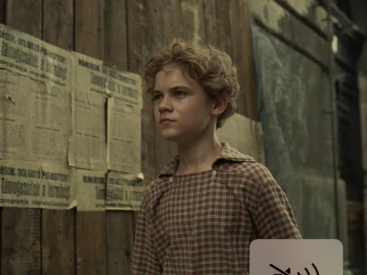 till from the film “ORPHAN,” set in Soviet‑occupied Hungary in 1957.