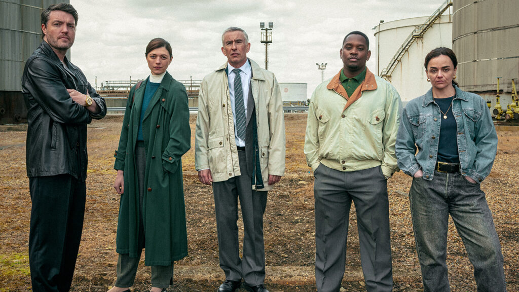 Cast of Netflix’s “LEGENDS” in an undercover operation scene.