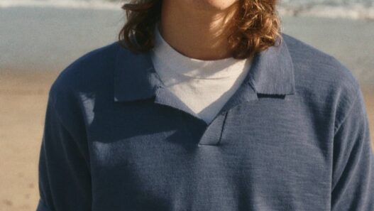 Sava Suvacarov modeling Madewell’s Summer 2026 collection.