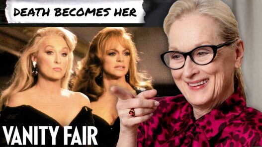 Meryl Streep reflecting on her iconic film roles for Vanity Fair.