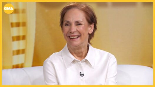 Laurie Metcalf speaking during her GMA interview about Big Mistakes.