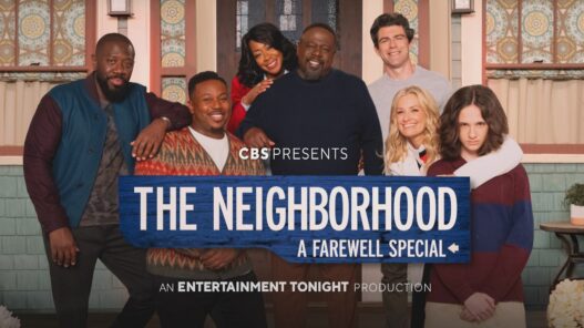 Cedric the Entertainer and the cast of The Neighborhood celebrate the series finale backstage with ET.