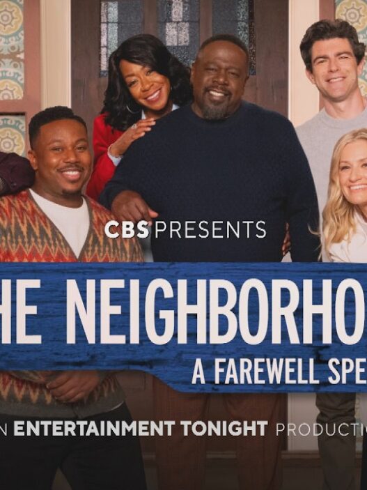 Cedric the Entertainer and the cast of The Neighborhood celebrate the series finale backstage with ET.