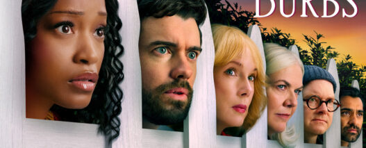 Promotional still from Peacock’s reboot of “The ’Burbs,” renewed for Season 2.