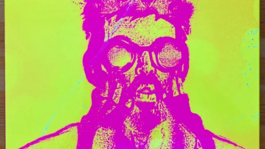 Eels “Steam Engine” single graphic from the album Extreme Witchcraft.