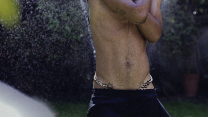 Fresh faced model Santiago Garavaglia photographed by David Sierra.