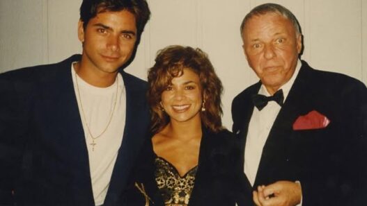 Paula Abdul performing “Luck Be a Lady” at the star‑studded Frank Sinatra 80th Birthday Celebration in 1995.