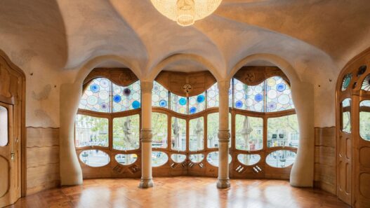 Casa Batlló Gaudí residence newly opened to the public, showcasing Gaudí’s architectural details and restored interior.