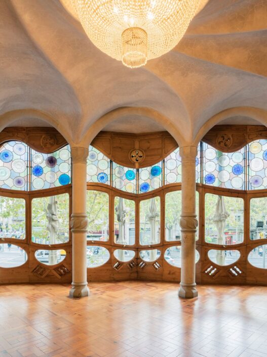Casa Batlló Gaudí residence newly opened to the public, showcasing Gaudí’s architectural details and restored interior.