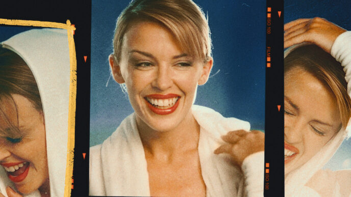 Kylie Minogue in the official trailer for her first Netflix series “KYLIE.”