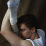 Caeser Elsen photographed by Antonia Steyn in a movement‑driven visual study.