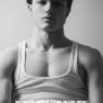 Model David Gimeno photographed by Lucas Lei for MMSCENE Style Stories.