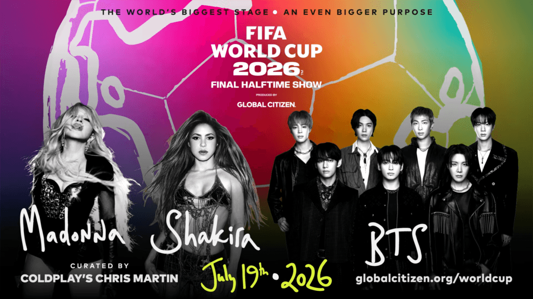 Shakira, Madonna and BTS announced as 2026 World Cup Final Halftime Show performers