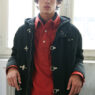 Model wearing Kenzo’s Pre‑Spring 2027 lookbook collection.