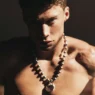 Portrait of model Lucas Tornquist photographed by José Indart for MMSCENE Style Stories.