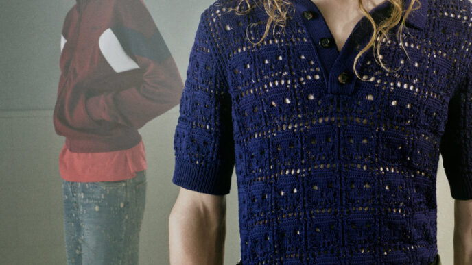 McQueen Fall/Winter 2026 Pre‑Collection knitwear look