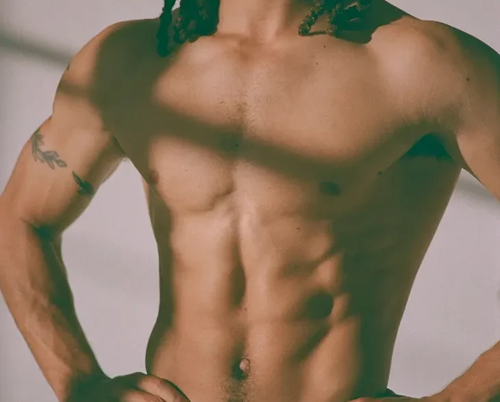 Nick Miller photographed by Max von Witzleben on 35mm film for MMSCENE PORTRAITS
