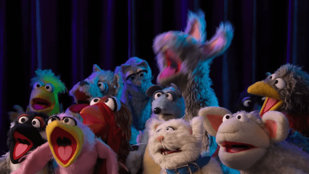 Sesame Street characters performing stand‑up for Netflix Is A Joke