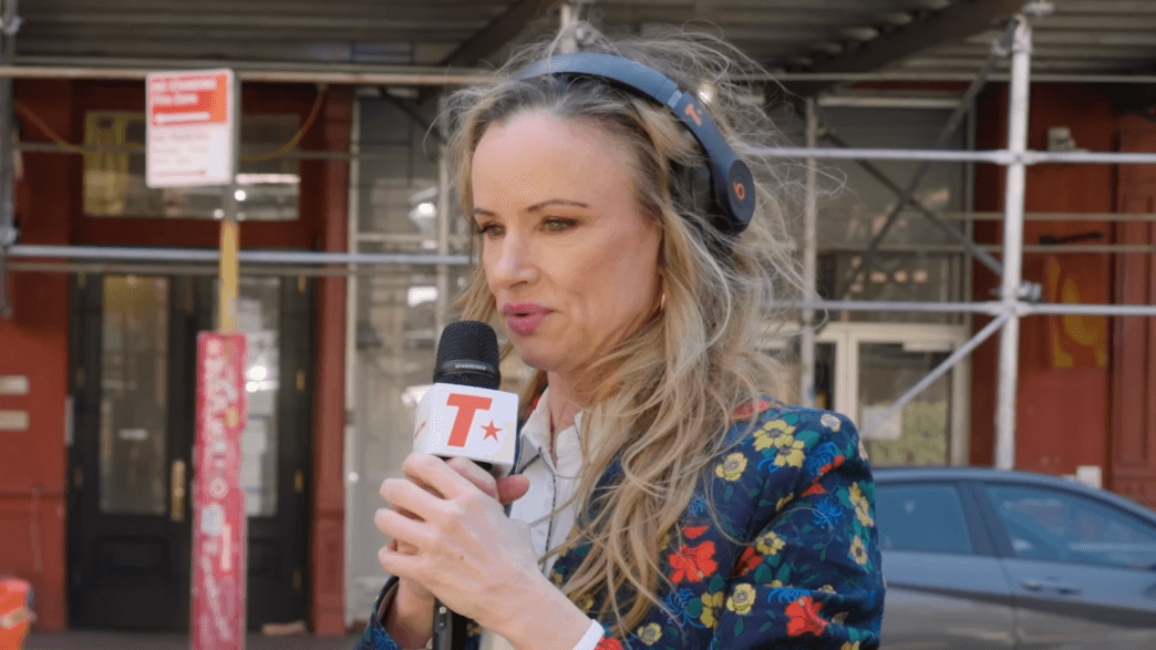 Juliette Lewis on YouTube’s Track Star discussing her favorite music