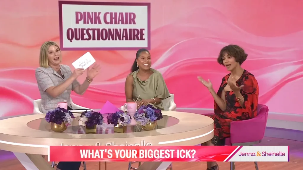 Jenna Bush Hager and Sheinelle Jones laughing with Halle Berry on TODAY