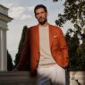 Sam Webb and Fabrizio Silva in Brioni’s Spring/Summer 2026 menswear campaign shot by Paolo Di Lucente.