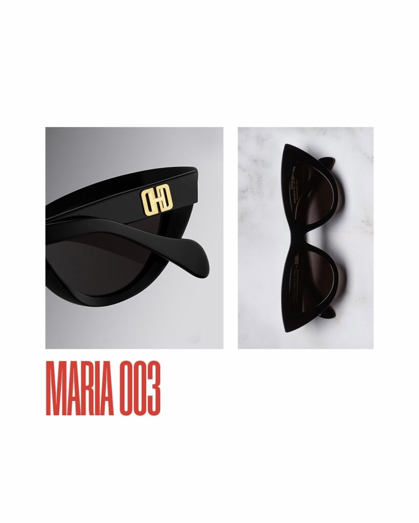 Maria 003 sunglasses from the Cutler and Gross x Debbie Harry collection