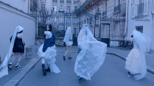 ILLIT in the music video for their single “It’s Me.”