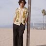 Morgan Sahadow and Luke Champion modeling H&M’s Summer 2026 Resort Edit