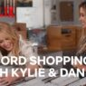 Kylie Minogue and Dannii Minogue record shopping together in a Parisian record store