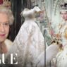 Hamish Bowles touring the “Queen Elizabeth II: Her Life in Style” exhibition at The King’s Gallery.