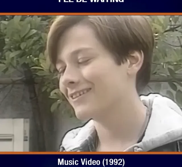 Edward Furlong during his Japan‑only teen‑idol music era promoting “Hold On Tight.”