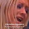 Christina Aguilera performing Like a Virgin karaoke in a rare 2000 clip