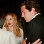 Madonna and John F. Kennedy Jr. during their brief late 1980s connection