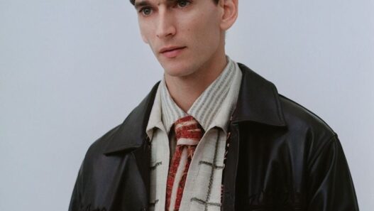 Thibaud Charon photographed by Reto Schmid for Fantastic Man wearing a Derrick look