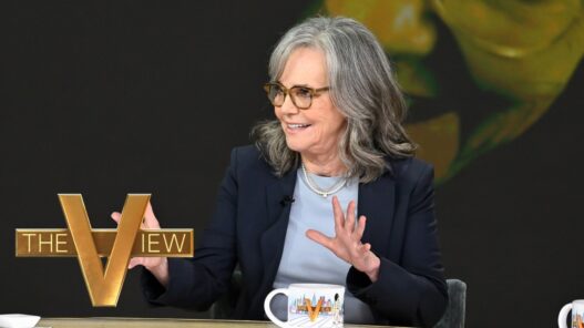 Sally Field discussing her career and “Remarkably Bright Creatures” on The View.