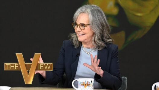 Sally Field discussing her career and “Remarkably Bright Creatures” on The View.