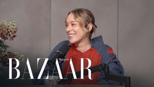 Chloë Sevigny discussing her fashion legacy on Harper’s BAZAAR’s “The Good Buy.”