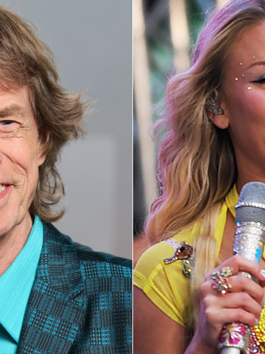Mick Jagger discussing his admiration for Zara Larsson during a recent interview.
