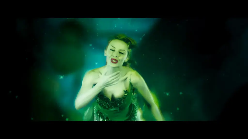 Kylie Minogue as the Green Fairy in the absinthe fantasy sequence of Moulin Rouge! (2001)