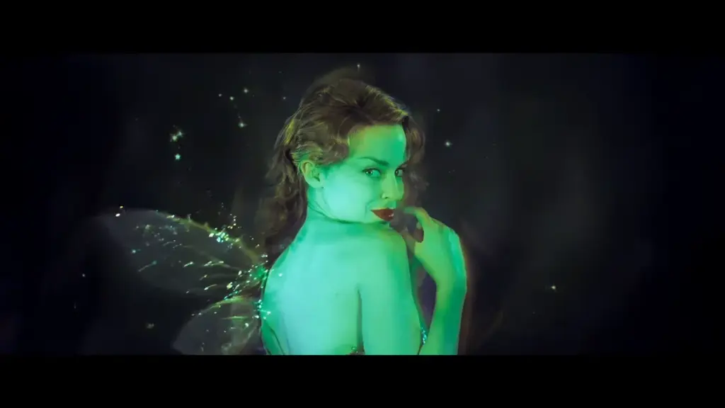 Kylie Minogue as the Green Fairy in the absinthe fantasy sequence of Moulin Rouge! (2001)