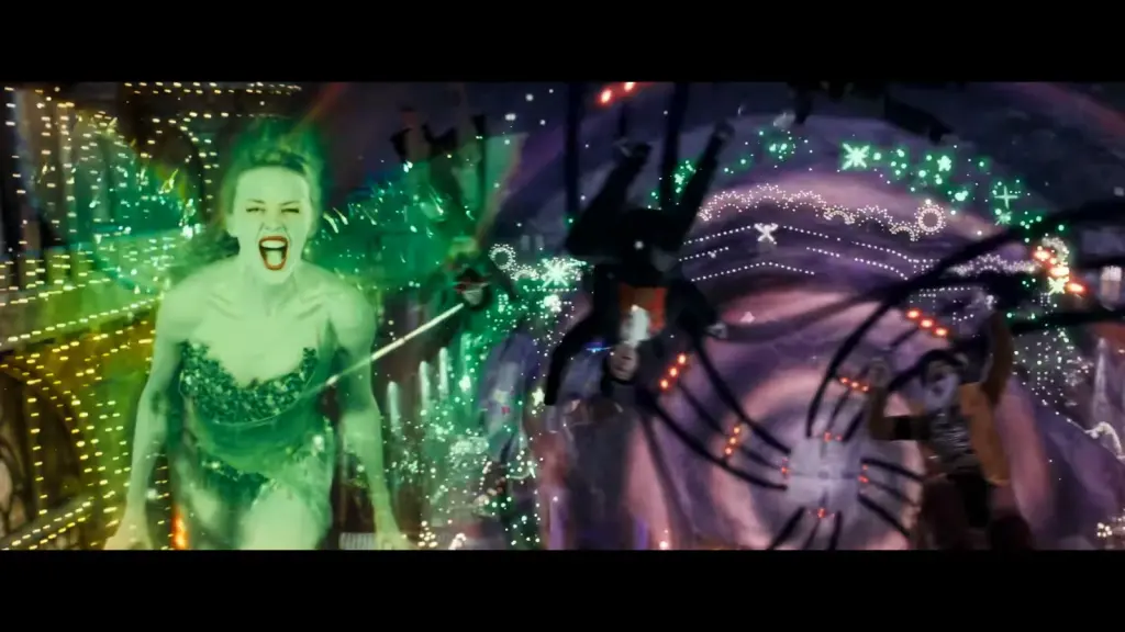 Kylie Minogue as the Green Fairy in the absinthe fantasy sequence of Moulin Rouge! (2001)
