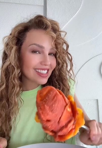 Thalía during her LA Promo Days for Todo Suena Mejor En Cumbia